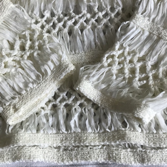 Cut25 open macrame pullover sweater S - Picture 9 of 16